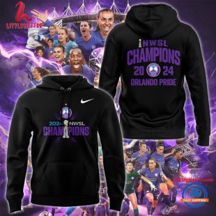 Orlando Pride 2024 NWSL Champions All Over Print Hoodie