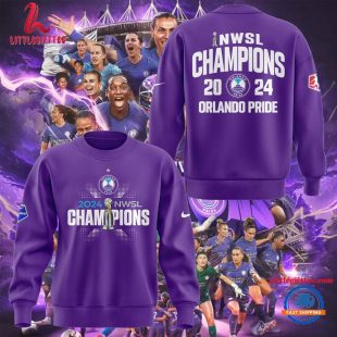 Orlando Pride 2024 NWSL Champions Limited Sweatshirt