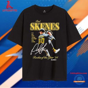 Paul Skenes 2024 Rookie of the Year Signature Unisex T Shirt