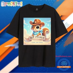 Peanut the Squirrel Tribute Rip Peanut Gone Too Soon Memorial Unisex T Shirt