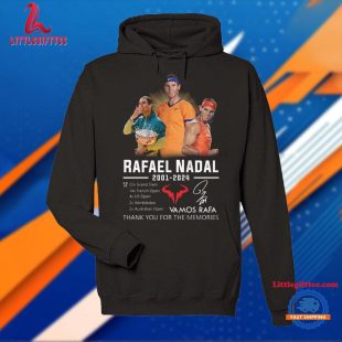 Rafael Nadal 2001-2024 Vamos Rafa Thank You For The Memories Unisex T Shirt