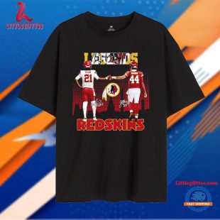 Redskins Taylor and Riggins Legends Signatures Unisex T Shirt