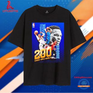 Russell Westbrook 200 Career Triple Doubles T Shirt