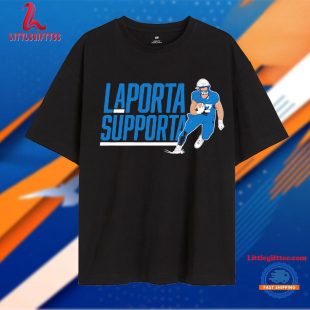 Sam Laporta Supporta Detroit Lions Unisex T Shirt