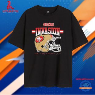 San Francisco 49ers 2024 Invasion Tour Unisex T Shirt