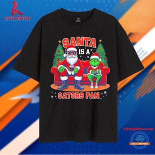 Santa is a Florida Gators Fan Christmas T Shirt