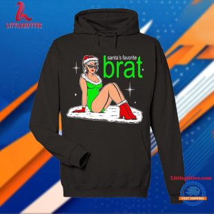 Santa’s Favorite Brat Christmas T Shirt