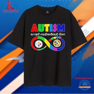 Steelers Autism Accept Understand Love T Shirt