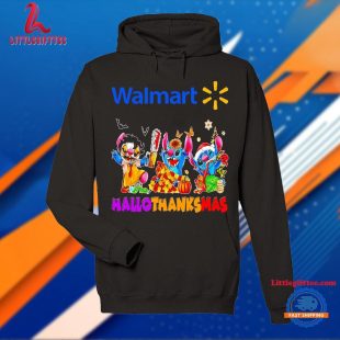 Stitch Walmart Hallothanksmas T Shirt