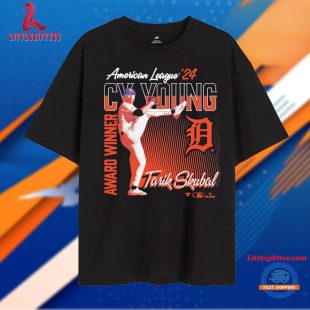 Tarik Skubal Detroit Tigers 2024 American League Cy Young Award Winner Unisex T Shirt