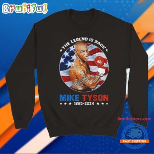 The Legend Is Back Mike Tyson 1985-2024 Unisex T Shirt