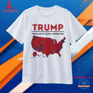 Trump This Map is Santa Approved Unisex T Shirt