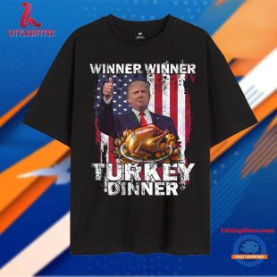 Trump Vance Winner Winner Turkey Dinner Thanksgiving Unisex T Shirt