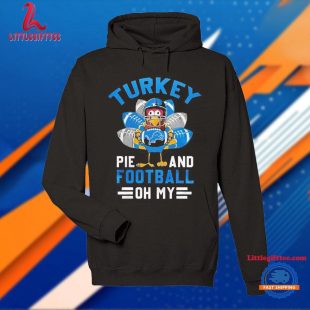 Turkey Detroit Lions Thanksgiving Feast & Football Unisex T Shirt