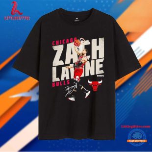 Zach Lavine Slam Dunk Chicago Bulls Signature Unisex T Shirt