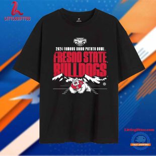 2024 Famous Idaho Potato Bowl Fresno State Bulldogs Mountain Unisex T Shirt