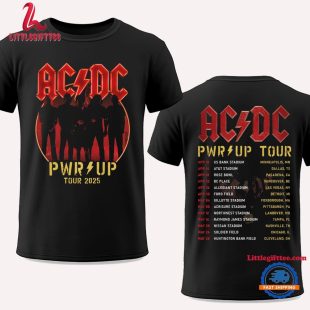 ACDC Band PWR Up Tour 2025 Shirt, PWR Up Tour T Shirt