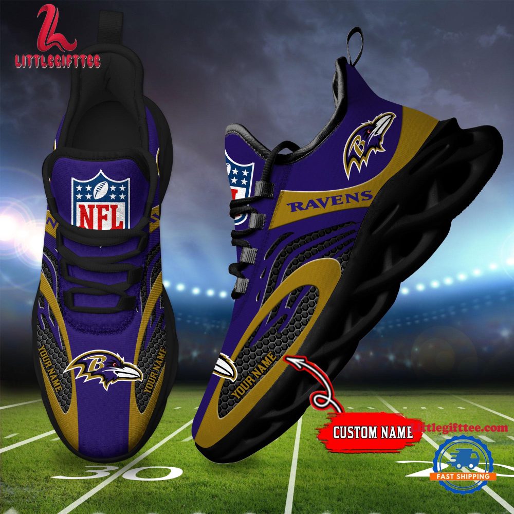 Baltimore Ravens NFL Limited New Design Max Soul Shoes