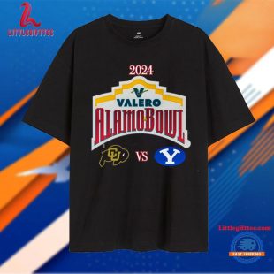 BYU Cougars vs Colorado Buffaloes 2024 Valero Alamo Bowl Unisex T Shirt