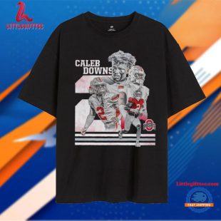 Caleb Downs #2 Ohio State Buckeyes Football Graphic Unisex T Shirt