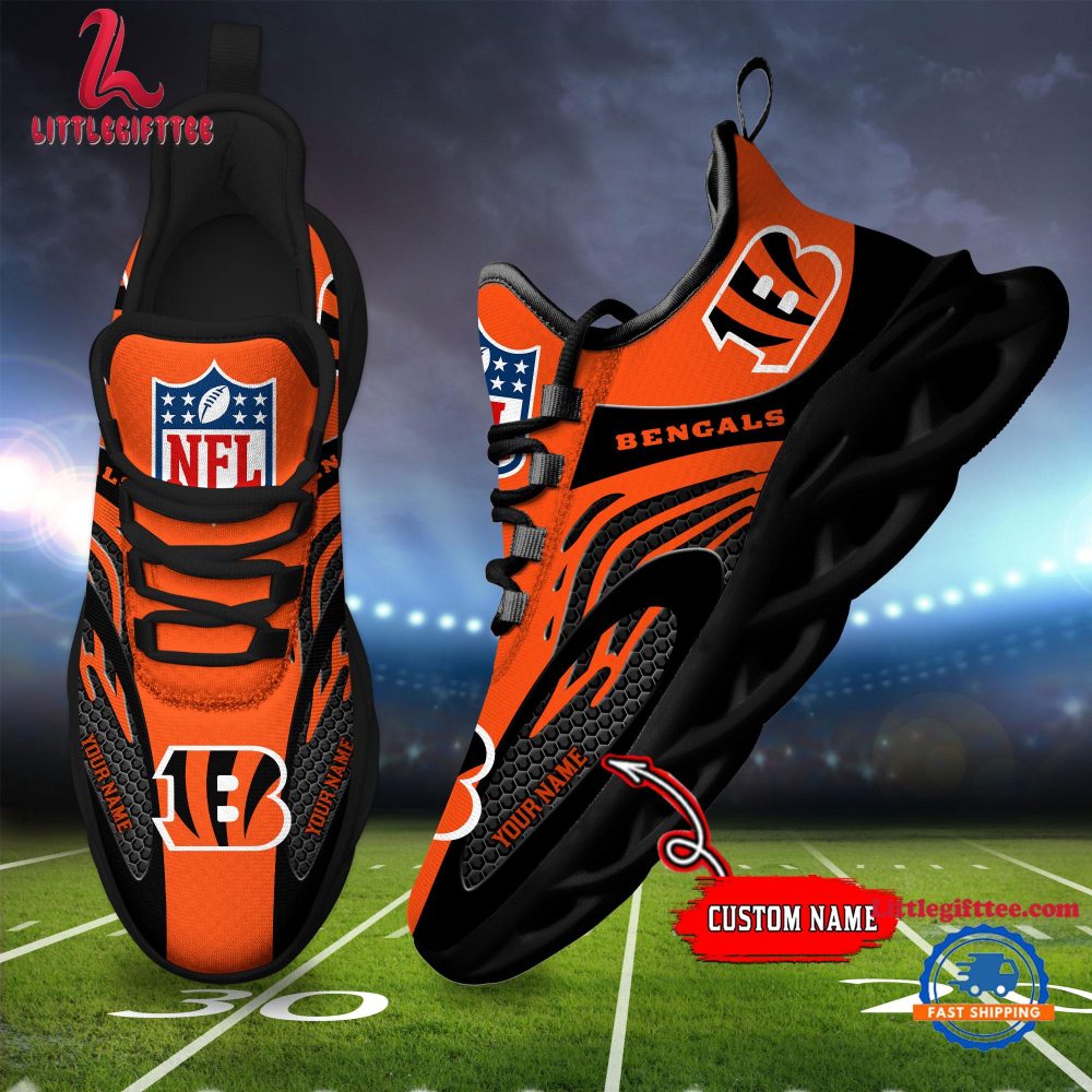 Cincinnati Bengals NFL Limited New Design Max Soul Shoes