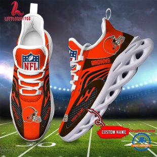 Cleveland Browns NFL Limited New Design Max Soul Shoes