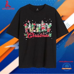 Cleveland Christmas Movies Characters Merry Christmas Unisex T Shirt