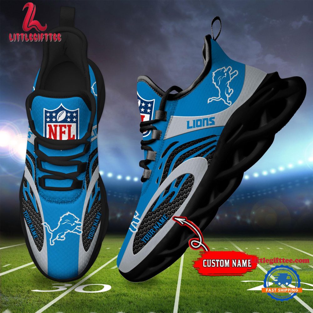 Detroit Lions NFL Limited New Design Max Soul Shoes