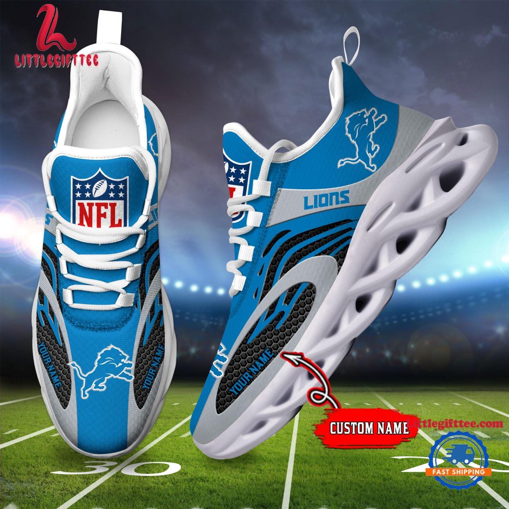 Detroit Lions NFL Limited New Design Max Soul Shoes