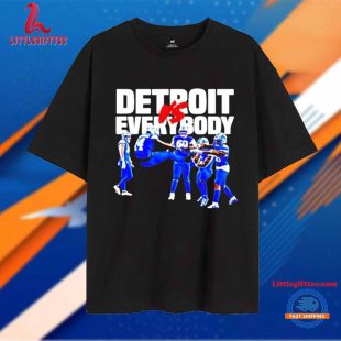 Detroit Lions Vs Everybody Team Unisex T Shirt