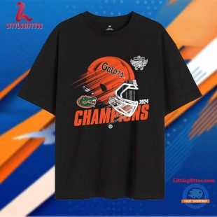 Florida Gators Football 2024 Union Home Mortgage Gasparilla Bowl Champions Helmet Unisex T Shirt