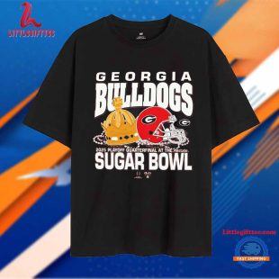 Georgia Bulldogs 2025 College Football Playoff Quarterfinals Sugar Bowl Unisex T Shirt