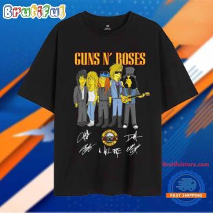 Guns N' Roses Music Band Signature 2025 Unisex T Shirt