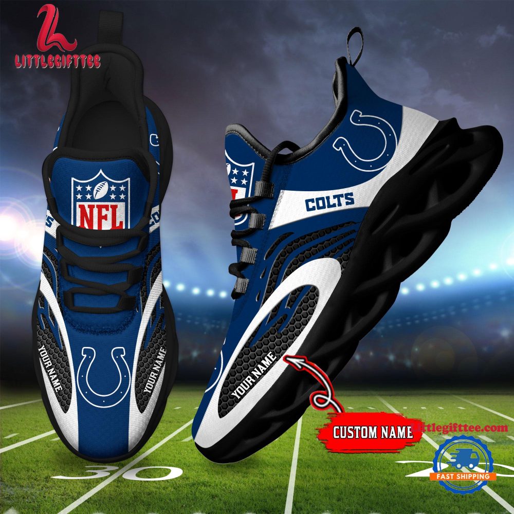 Indianapolis Colts NFL Limited New Design Max Soul Shoes