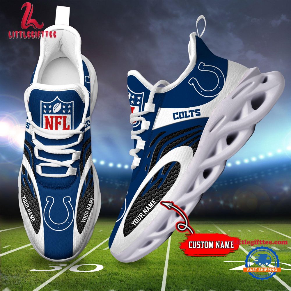 Indianapolis Colts NFL Limited New Design Max Soul Shoes