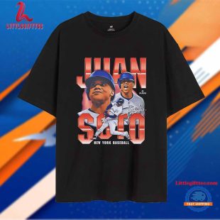 Juan Soto Star Player Graphic Collage New York Baseball Signature Unisex T Shirt