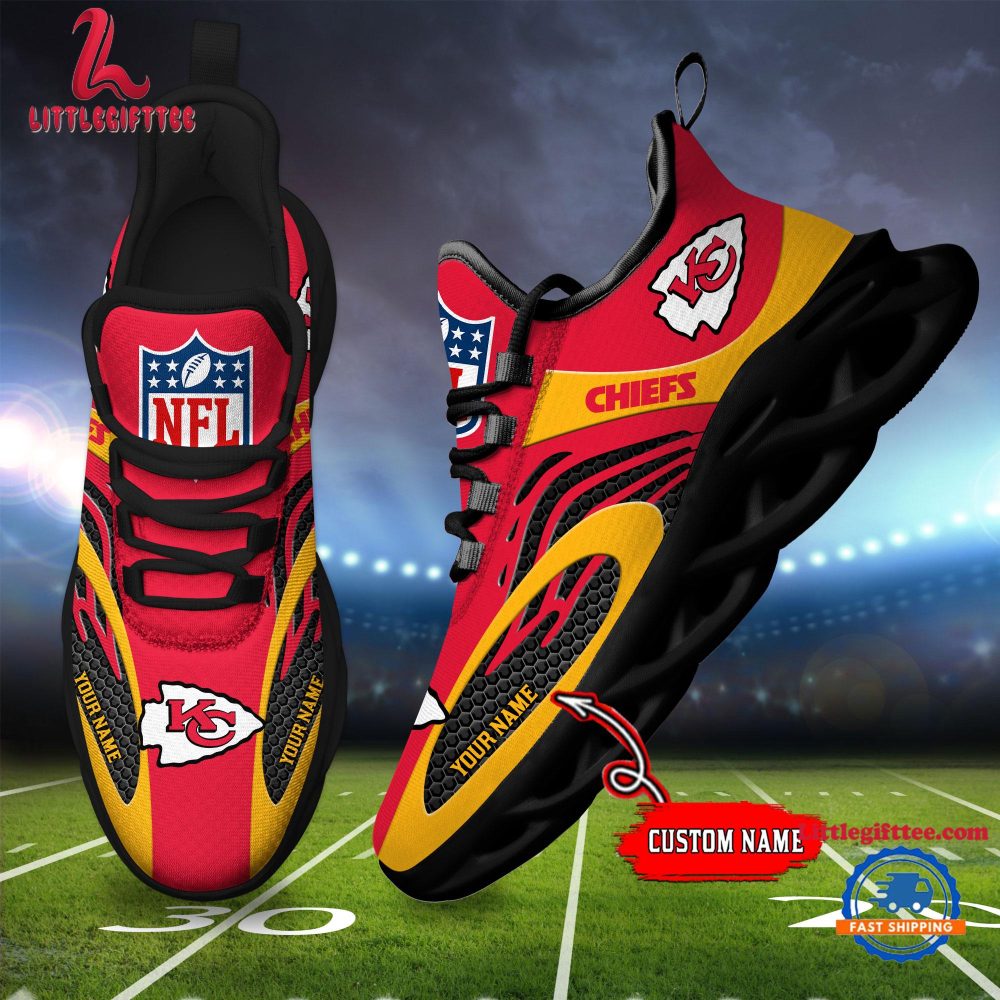 Kansas City Chiefs NFL Limited New Design Max Soul Shoes