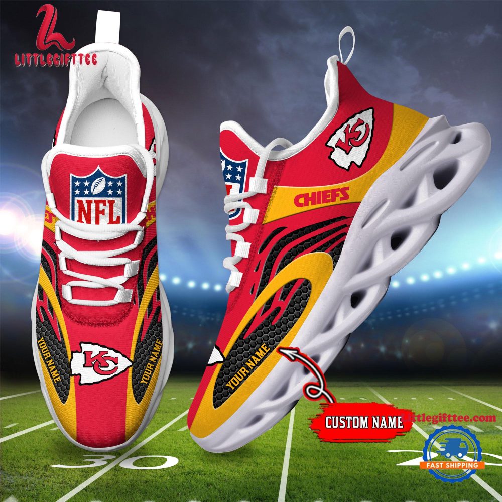 Kansas City Chiefs NFL Limited New Design Max Soul Shoes