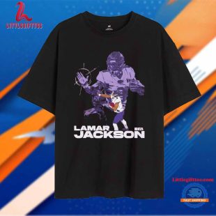 Lamar Jackson Baltimore Stiff Arm Unisex T Shirt