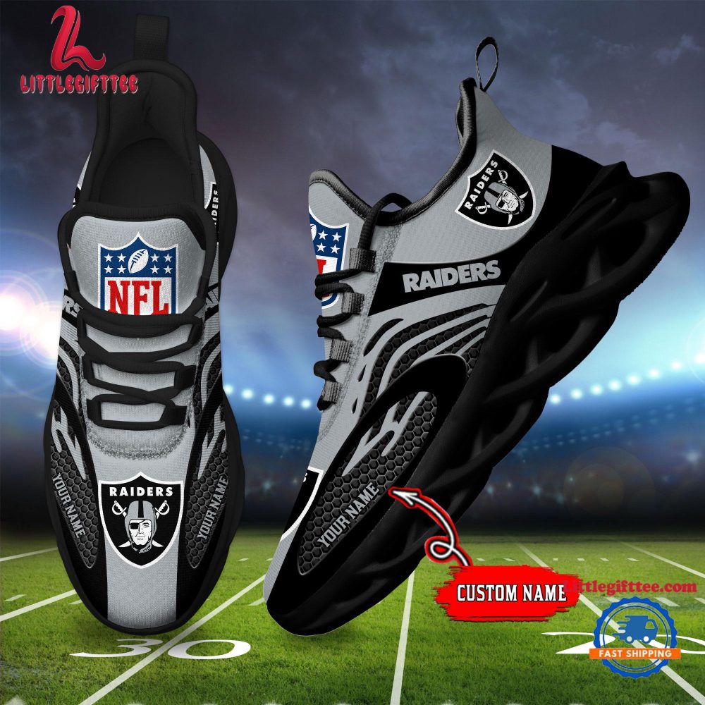 Las Vegas Raiders NFL Limited New Design Max Soul Shoes