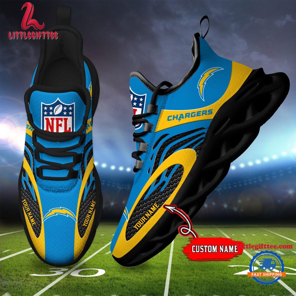 Los Angeles Chargers NFL Limited New Design Max Soul Shoes