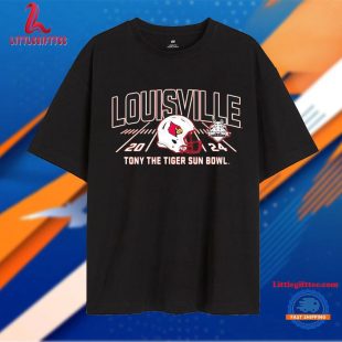 Louisville Cardinals 2024 Tony The Tiger Sun Bowl Unisex T Shirt