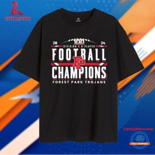 MHSAA 2024 D2 8-Player Football Champions Forest Park Trojans Unisex T Shirt