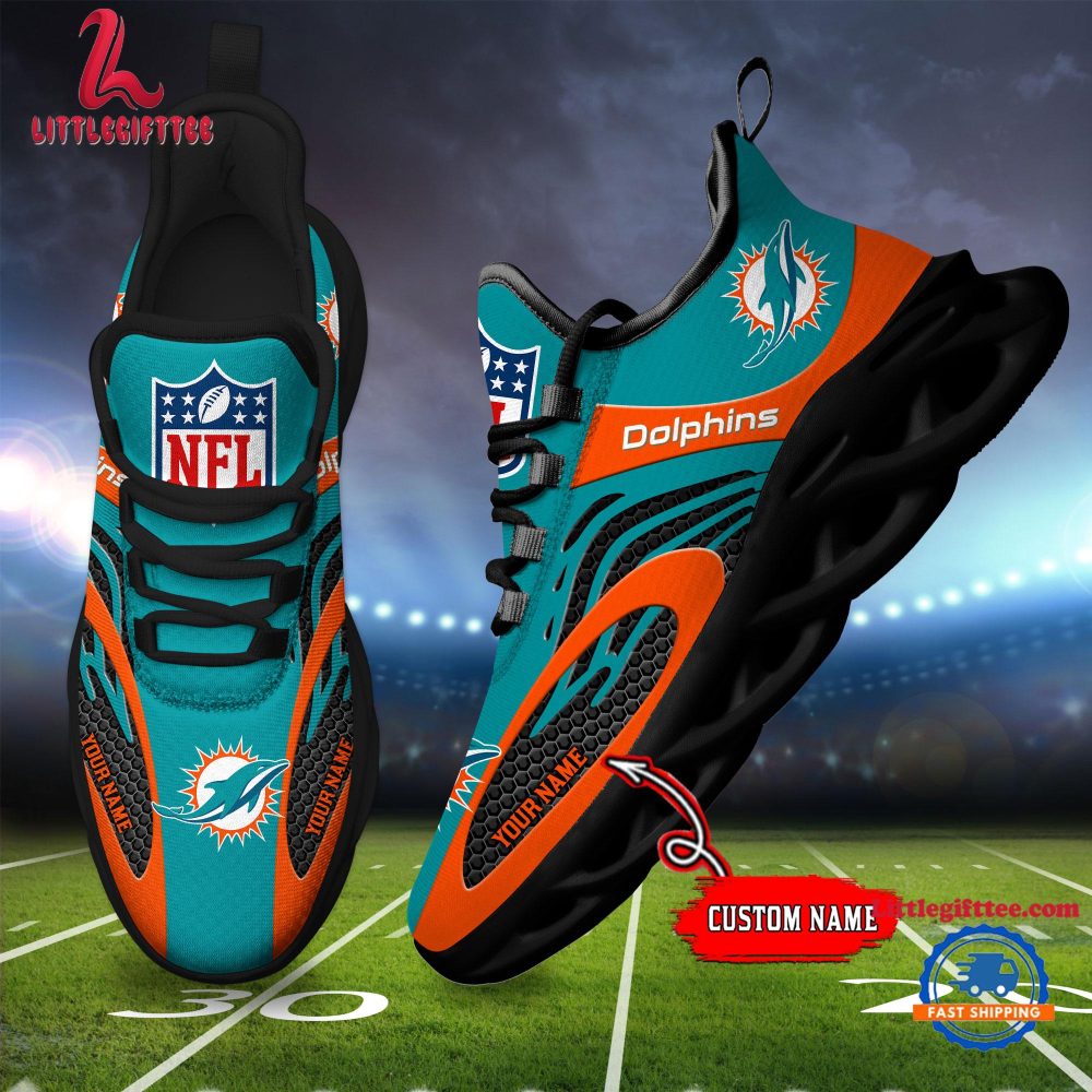 Miami Dolphins NFL Limited New Design Max Soul Shoes