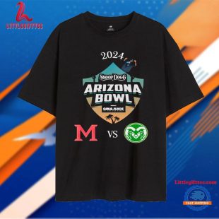 Miami RedHawks vs. Colorado State Rams 2024 Snoop Dogg Arizona Bowl Unisex T Shirt