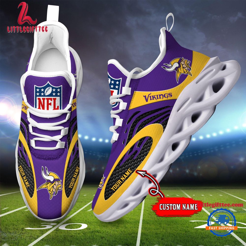 Minnesota Vikings NFL Limited New Design Max Soul Shoes