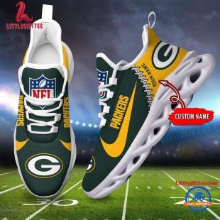 NFL Green Bay Packers Football Team Design Max Soul Shoes, Football New Sneaker Shoes