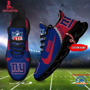 NFL New York Giants Football Team Design Max Soul Shoes, Football New Sneaker Shoes