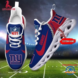 NFL New York Giants Football Team Design Max Soul Shoes, Football New Sneaker Shoes