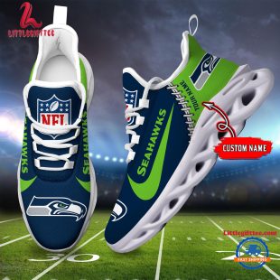 NFL Seattle Seahawks Football Team Design Max Soul Shoes, Football New Sneaker Shoes